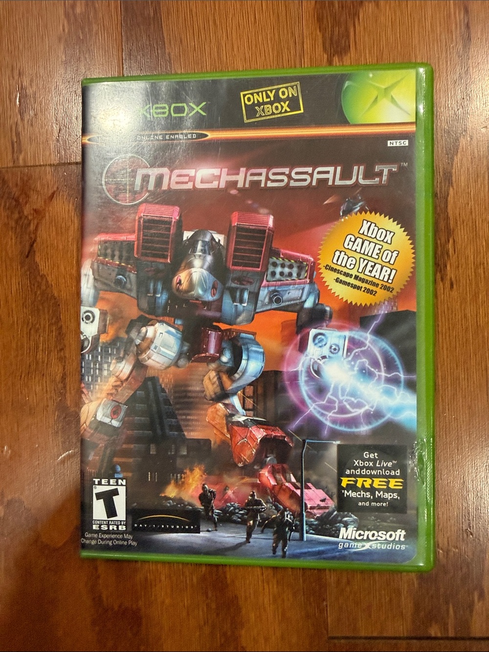 MechAssault Original Xbox Mech Combat 2002